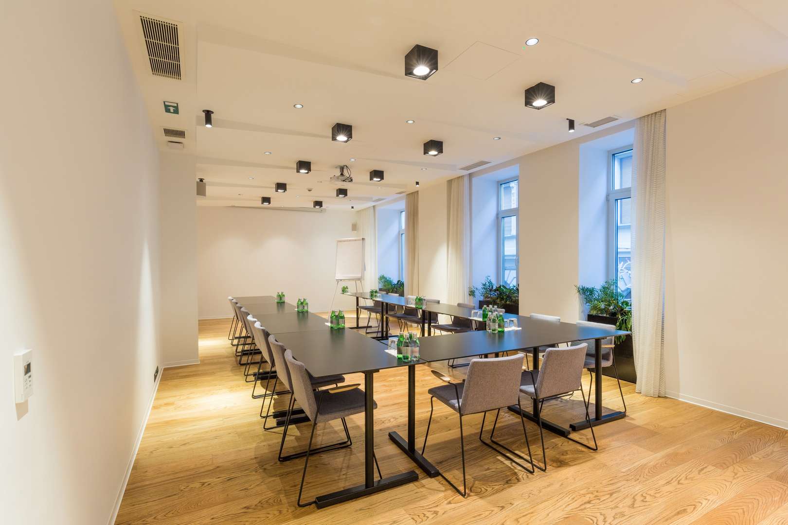 Event management professionals collaborating